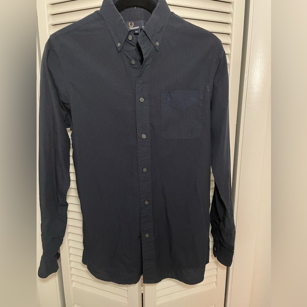 Fred Perry Men’s Button Down Shirt SZ XS